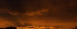 Il tramonto a Sovana